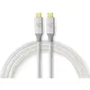 Image de Nedis CCTB64020AL10 câble USB 1 m USB4 Gen 2x2 USB C Argent