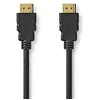 Image de NEDIS CVGB35000BK30 Câble HDMI  | Fiche HDMI  | Fiche HDMI  | 8 K @ 60 Hz | eARC | Plaqué Or | 3 m | PVC | Noir | Boîte
