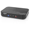 Image de NEDIS Convertisseur HDMI | 1x USB-C  / 2X entrée HDMI   | 1x HDMI  Sortie | Une Voie | 4K@60Hz | 18 Gbps | ABS | Anthracite