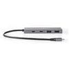 Image de Nedis UHUBU3450AT hub & concentrateur USB 3.2 Gen 2 (3.1 Gen 2) Type-C 10000 Mbit/s Anthracite