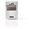 Image de NEDIS Connecteur modulaire réseau Cat 5 | Non blindé | Prise RJ45 (8P8C) | Prise RJ45 (8P8C) | Droit | ABS | Sac en plastique