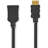 Image de NEDIS Câble HDMI   haute vitesse avec Ethernet | Connecteur HDMI  | Connecteur HDMI  | 4K @ 30Hz | 10.2 Gbps | 5.00 m | Rond | PVC | Noir | Sac en plastique