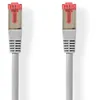 Image de NEDIS Câble Cat 6 | Fiche RJ45 (8P8C) | Fiche RJ45 (8P8C) | S/FTP | 1.00 m | Rond | PVC | Gris | Crochet de suspension