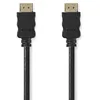 Image de NEDIS High Speed   Câble HDMI   avec Ethernet | Connecteur HDMI  | Connecteur HDMI  | 4K @ 30Hz | 10.2 Gbps | 25.0 m | Rond | PVC | Noir | Crochet de suspension