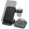 Image de Chargeur sans Fil - 3 en 1-15 W - Indicateur LED en Utilisation - Câble Inclus - USB-A/USB-C - 1 m