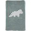 Image de NOUKIE’S - Matelas à langer 45x67 cm Vert avec housse en éponge de coton - Tiga, Stegi & Ops - Dinosaure - Confort et absorption - Idéal dès la naissance