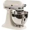 Image de KitchenAid Robot Pâtissier - Artisan - Robot cuisine multifonctions à tête inclinable - Batteur avec 5 accessoires et 2 bols inox de 4,8 et 3 L - Fresh linen