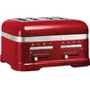 Image de KitchenAid Grille pain pour 4 tranches - Artisan - 7 niveaus de brunnage et fonction décongélation - Vintage design - 4 Large fentes - Toaster avec porte-sandwich - Pomme d'amour