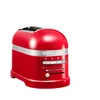 Image de KitchenAid Grille pain pour 2 tranches - Artisan - 7 niveaus de brunnage et fonction décongélation - Vintage design - 2 Large fentes - Toaster avec porte-sandwich - Rouge empire