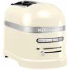 Image de KitchenAid Grille pain pour 2 tranches - Artisan - 7 niveaus de brunnage et fonction décongélation - Vintage design - 2 Large fentes - Toaster avec porte-sandwich - Crème