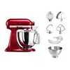 Image de Robot pâtissier KITCHENAID 5KSM175PSECA Pomme d'Amour, 4,8 L, bol avec poignée + bol 3 L, batteur souple et couvercle