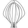 Image de KitchenAid Fouet Acier Inoxydable pour Robots Inclinables 4.3L & 4.7L, Accessoire Fouettage Premium pour Modèles Artisan & Classic