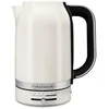 Image de KitchenAid Bouilloire à Température Variable 1.7L, Contrôle 50°C-100°C, Ébullition Rapide & Jauge de Niveau d'Eau, Blanc Porcelaine