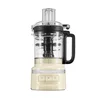 Image de KitchenAid Robot de Cuisine 2.1L, Hachoir, Trancheur, Julienne & Fouet, 3 Vitesses & Pulse, 6 Accessoires dont Lame Pâte, Bol Compatible Réfrigérateur, Almond Cream