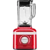 Image de KitchenAid Blender K400 - Bol en verre de 1,4 L - Mixeur électrique pour smoothie - Smoothie maker - Puissance 1200 W - 3 programmes préréglés et 5 vitesses - Rouge empire