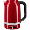 Image de KitchenAid Bouilloire Électrique avec Temperature Réglable de 50 à 100°C - 5KEK1701EER - Vintage Design en Inox - Avec Filtre Anticalcaire Amovible - Capacité de 1,7 L - 2400 W - Rouge Empire