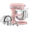 Image de KitchenAid Robot Pâtissier - Artisan - Robot cuisine multifonctions à Bol relevable - Batteur avec 5 accessoires et bol en inox de 6,6 L - Dried rose