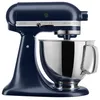 Image de KitchenAid Robot Pâtissier - Artisan - Robot cuisine multifonctions à tête inclinable - Batteur avec 3 accessoires et Bol inox de 4,8 L - Blue encre