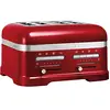 Image de KitchenAid Grille pain pour 4 tranches - Artisan - 7 niveaus de brunnage et fonction décongélation - Vintage design - 4 Large fentes - Toaster avec porte-sandwich - Pomme d'amour