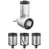 Image de Tranchoir et râpes cylindre 5KSMVSA pour robot Artisan Kitchenaid