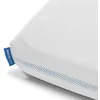 Image de AEROSLEEP - SafeSleep Drap Housse Lit Bébé - Respiration Optimale - Régulation de la Chaleur - Absorption de l'Humidité - Lavable en Machine - Blanc