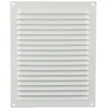 Image de Renson 436 - Grille d'évacuation extérieure en aluminium - Renson - Blanc 300 x 300 mm