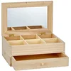 Image de Artemio 14001052 Coiffeuse en Bois avec Miroir à décorer, 26 x 17,5 x 11,5 cm
