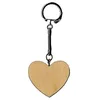 Image de Artemio Coeur à Décorer Porte Clé, Bois, Beige, 4,5 x 0,5 x 10 cm 14001482