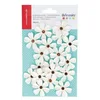 Image de Artemio Set de 18 Fleurs, Autre, Blanc, 11,5 x 0,5 x 19 cm 11060397