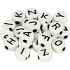 Image de Artemio Set de 300 Perles Alphabet Rondes, Plastique, Multicolore, 10 x 2 x 14 cm 11060479