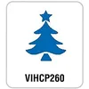 Image de Artemio VIHCP260 Perforatrice à Levier Moyenne Sapin Plastique Multicolore 8,5 x 5 x 12 cm