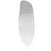 Image de Artemio Set de 6 Plumes Décoratives, Autre, Argent, 10 x 0,4 x 17 cm 13030112