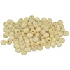 Image de Artemio Set de 260 Perles Rondes à Décorer, Bois, Jaune, 9 x 1,5 x 13 cm 21005013
