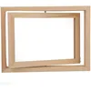 Image de Cadre en bois pivotant à décorer - 15 x 19,5 cm
