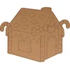Image de Mdf Silhouette Xmas House 25 x 20 x 0,5 cm