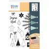 Image de Artemio Set Tamp Clear Woodsy Xmas Noël