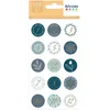Image de Stickers Ronds Splendid Christmas