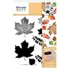 Image de Artemio Set Tamp Clear Feuilles Aquarelle