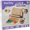 Image de Smartivity - Xylophone - Music Machine - Jouet de construction en bois- Construisez le xylophone, ajoutez les chevilles et tourner la poignée pour jouer la musique de votre choix - A partir de 8 ans