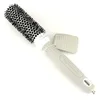 Image de Olivia Garden Ceramic + Ion Brosse Thermale Ronde Diamètre - Antistatique, Tourmaline-Ion et Poils en Nylon - 2.5 - 4 cm