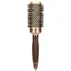 Image de Olivia Garden NanoThermic Brosse Thermale Ronde, Diamètre 44mm - Antibactérien, Céramique, Antistatique, Tourmaline-Ion et Poils Ondulés en Nylon