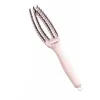 Image de Olivia Garden Fingerbrush Care Iconic - Small - Pastel Pink - Brosse Démêlante en Poils de Sanglier & Nylon pour Cheveux Sains et Brillants