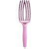 Image de Olivia Garden Fingerbrush Iconic Boar & Nylon Celestial Pink