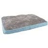 Image de duvoplus, Coussin Rectangulaire Tweed Sky, L - 86x57x8cm Bleu/Noir, Super Confortable, Housse Amovible avec Zip, Remplissage PP, Tissu Tweed avec Une Surface en Flanelle Douce pour s'allonger
