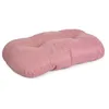 Image de Duvo+ Coussin Ovale Velours Rose M - 80x64x7cm