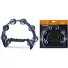 Image de Tambourin 1/2 Lune 16 Cymbalettes Bleu