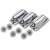 Image de Stagg 1C-TT-HP Pack de 3 Tom pattes avec les vis de montage Argent