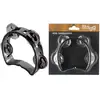 Image de Mini Tambourin 4 Cymbalettes Plastique Noir