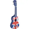 Image de Stagg US UK-FLAG Ukulélé avec étui de rangement