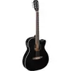 Image de J.N Guitars Bessie BES-ACE Black guitare folk E/A